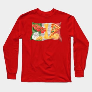 Italy Long Sleeve T-Shirt